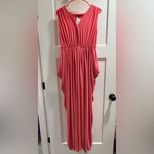 KOHKOH long coral dress size 2
